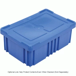Buy 🛒 Global Industrial™ Plastic Dividable Grid Container DG91035,10-7/8"L x 8-1/4"W x 3-1/2"H, Blue - Pkg Qty 20 🤩 -Containers shop 334103BL 6wco