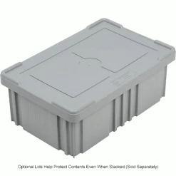 Top 10 🌟 Global Industrial™ Plastic Dividable Grid Container - DG93080, 22-1/2"L x 17-1/2"W x 8"H, Gray - Pkg Qty 3 ✨ -Containers shop 334103GY 6wco 1