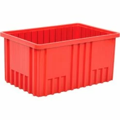 Coupon 👏 Global Industrial™ Plastic Dividable Grid Container - DG92080,16-1/2"L x 10-7/8"W x 8"H, Red - Pkg Qty 8 😀 -Containers shop 334104RD 09