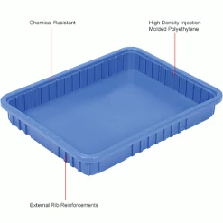 Outlet ❤️ Global Industrial Plastic Dividable Grid Container - DG93030, 22-1/2"L x 17-1/2"W x 3"H, Blue - Pkg Qty 6 🤩 29 Outlet ❤️ Global Industrial Plastic Dividable Grid Container - DG93030, 22-1/2"L x 17-1/2"W x 3"H, Blue - Pkg Qty 6 🤩 -Containers shop 334105BL 1wco