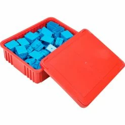 Coupon ✨ Global Industrial™ Plastic Dividable Grid Container - DG93060, 22-1/2"L x 17-1/2"W x 6"H, Red - Pkg Qty 3 🔥 -Containers shop 334106RD 08