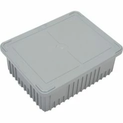 Top 10 🌟 Global Industrial™ Plastic Dividable Grid Container - DG93080, 22-1/2"L x 17-1/2"W x 8"H, Gray - Pkg Qty 3 ✨ -Containers shop 334107GY 07