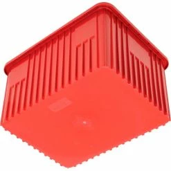 Deals ⌛ Global Industrial™ Plastic Dividable Grid Container - DG93120, 22-1/2"L x 17-1/2"W x 12"H, Red - Pkg Qty 3 🎁 -Containers shop 334108RD 09