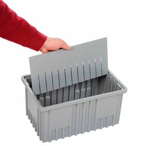 Wholesale 🤩 Global Industrial Length Divider DL92080 for Plastic Dividable Grid Container DG92080, Qty 6 😍 3 Wholesale 🤩 Global Industrial Length Divider DL92080 for Plastic Dividable Grid Container DG92080, Qty 6 😍 - Image 3