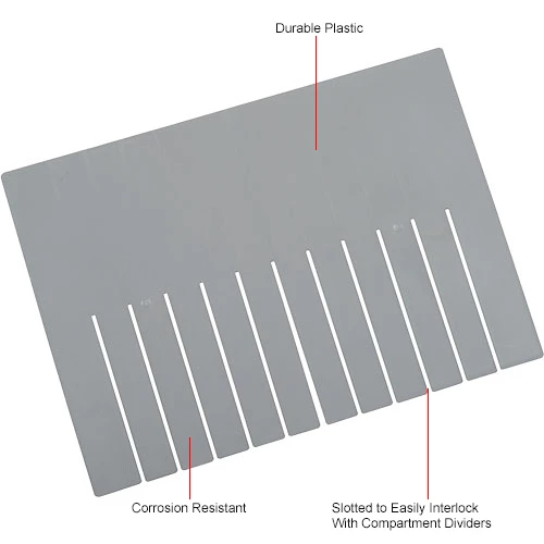 Cheap ❤️ Global Industrial Width Divider DS93120 for Plastic Dividable Grid Container DG93120, Qty 6 😉 4 Cheap ❤️ Global Industrial Width Divider DS93120 for Plastic Dividable Grid Container DG93120, Qty 6 😉 - Image 4