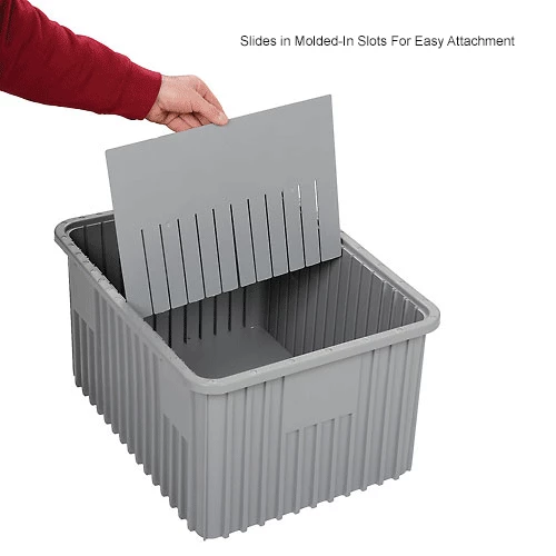 Cheap ❤️ Global Industrial Width Divider DS93120 for Plastic Dividable Grid Container DG93120, Qty 6 😉 5 Cheap ❤️ Global Industrial Width Divider DS93120 for Plastic Dividable Grid Container DG93120, Qty 6 😉 - Image 5