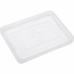Budget 👍 Global Industrial™ Lid COV91000 for Plastic Dividable Grid Container, 10-7/8"L x 8-1/4"W, Clear - Pkg Qty 10 🧨 -Containers shop 334127CL 04