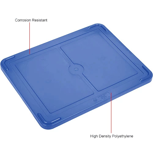 Best Pirce β Global Industrial Lid COV93000 for Plastic Dividable Grid Container, 22-1/2"L x 17-1/2"W, Blue - Pkg Qty 3 π 6 Best Pirce β Global Industrial Lid COV93000 for Plastic Dividable Grid Container, 22-1/2"L x 17-1/2"W, Blue - Pkg Qty 3 π - Image 6