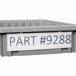 Discount ๐ฅฐ Global Industrial Label Holder LBL2X8 for Plastic Dividable Grid Container, 8"W x 2"H, Qty 6 โค๏ธ