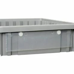 Discount 🥰 Global Industrial™ Label Holder LBL2X8 for Plastic Dividable Grid Container, 8"W x 2"H, Qty 6 ❤️ -Containers shop 334130 05