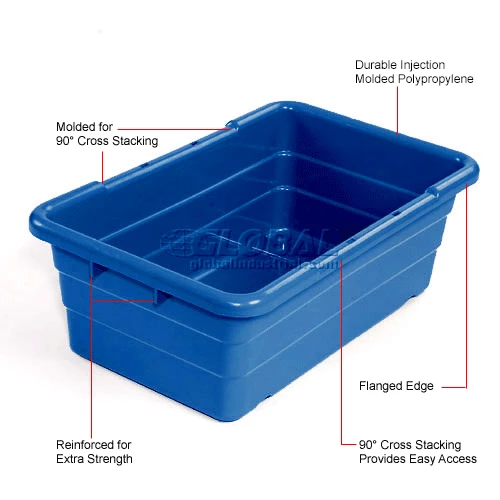 Cheap ๐ฏ Global Industrial Cross Stack Nest Tote Tub - 25-1/8 x 16 x 8-1/2 Blue - Pkg Qty 6 ๐ 14 Cheap ๐ฏ Global Industrial Cross Stack Nest Tote Tub - 25-1/8 x 16 x 8-1/2 Blue - Pkg Qty 6 ๐ - Image 14