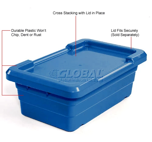 Cheap ๐ฏ Global Industrial Cross Stack Nest Tote Tub - 25-1/8 x 16 x 8-1/2 Blue - Pkg Qty 6 ๐ 15 Cheap ๐ฏ Global Industrial Cross Stack Nest Tote Tub - 25-1/8 x 16 x 8-1/2 Blue - Pkg Qty 6 ๐ - Image 15