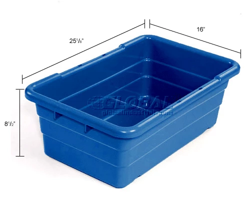 Cheap ๐ฏ Global Industrial Cross Stack Nest Tote Tub - 25-1/8 x 16 x 8-1/2 Blue - Pkg Qty 6 ๐ 18 Cheap ๐ฏ Global Industrial Cross Stack Nest Tote Tub - 25-1/8 x 16 x 8-1/2 Blue - Pkg Qty 6 ๐ - Image 18