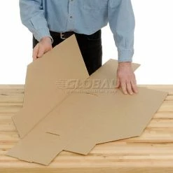 Buy ❤️ Foldable Corrugated Shelf Bin 7-3/4"W x 17-1/2"D x 10"H, White - Pkg Qty 27 🌟 -Containers shop 336406 05