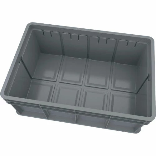Budget 😀 Akro-Mils Multi-Load Tote 38358GRY - 23-5/8"L x 15-3/4"W x 8-21/32"H, Gray - Pkg Qty 4 😀 2 Budget 😀 Akro-Mils Multi-Load Tote 38358GRY - 23-5/8"L x 15-3/4"W x 8-21/32"H, Gray - Pkg Qty 4 😀 - Image 2