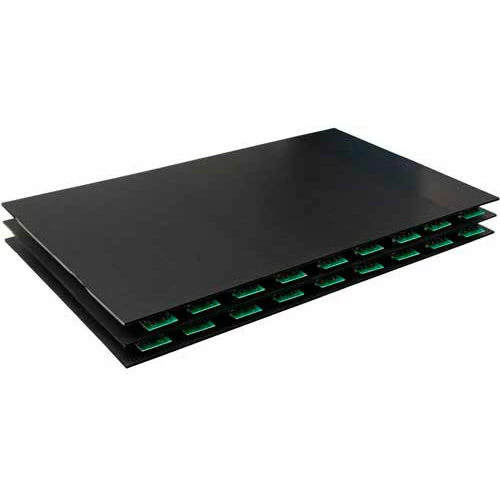 Wholesale π Protektive Pak 39356 Plastek™ Conductive Fluted Sheet, 4mm x 24" x 36", Black π 1 Wholesale π Protektive Pak 39356 Plastek™ Conductive Fluted Sheet, 4mm x 24" x 36", Black π