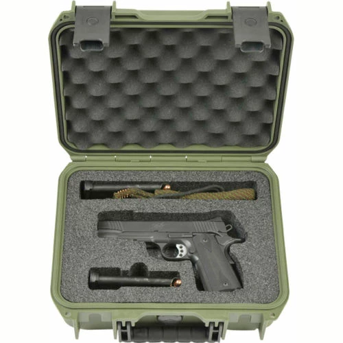 Cheapest 😉 SKB Corporation SKB iSeries Medium Pistol Case 3i-1209-SP-T Customizable Foam in Tan Watertight, 13-3/4"L x 11-1/8"W ✨ 12 Cheapest 😉 SKB Corporation SKB iSeries Medium Pistol Case 3i-1209-SP-T Customizable Foam in Tan Watertight, 13-3/4"L x 11-1/8"W ✨ - Image 12