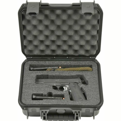 Cheapest 😉 SKB Corporation SKB iSeries Medium Pistol Case 3i-1209-SP-T Customizable Foam in Tan Watertight, 13-3/4"L x 11-1/8"W ✨ 2 Cheapest 😉 SKB Corporation SKB iSeries Medium Pistol Case 3i-1209-SP-T Customizable Foam in Tan Watertight, 13-3/4"L x 11-1/8"W ✨ - Image 2