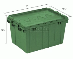Best reviews of 🎉 Akro-Mils Buckhorn Attached Lid Container 39160- 27x16-7/8x12-1/2 - Pkg Qty 4 🔥 -Containers shop 422100 dim