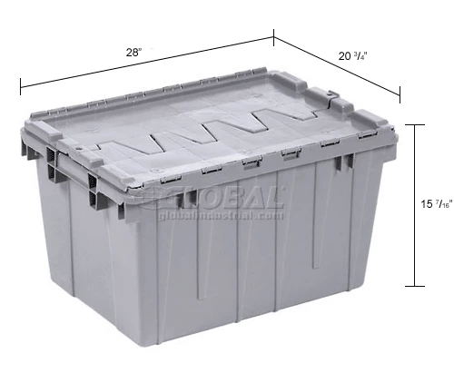 Best Sale 🤩 Buckhorn Attached Lid Container 39280 - 28x20-3/4x15-7/16 - Pkg Qty 2 🥰 16 Best Sale 🤩 Buckhorn Attached Lid Container 39280 - 28x20-3/4x15-7/16 - Pkg Qty 2 🥰 - Image 16