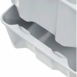 Best Sale 🛒 MFG Tray Molded Fiberglass Nest and Stack Tote 780608 - 25-1/4" x 18" x10", Pkg Qty 5, White - Pkg Qty 5 🌟 13 Best Sale 🛒 MFG Tray Molded Fiberglass Nest and Stack Tote 780608 - 25-1/4" x 18" x10", Pkg Qty 5, White - Pkg Qty 5 🌟 -Containers shop 422204WH 05