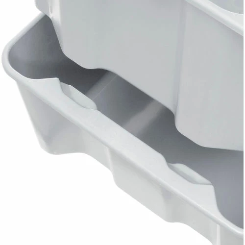 Best Sale 🛒 MFG Tray Molded Fiberglass Nest and Stack Tote 780608 - 25-1/4" x 18" x10", Pkg Qty 5, White - Pkg Qty 5 🌟 6 Best Sale 🛒 MFG Tray Molded Fiberglass Nest and Stack Tote 780608 - 25-1/4" x 18" x10", Pkg Qty 5, White - Pkg Qty 5 🌟 - Image 6