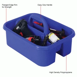 Buy ✨ Quantum Storage Systems Quantum Plastic Tool Caddy TC-500BL - Pkg Qty 6 💯 10 Buy ✨ Quantum Storage Systems Quantum Plastic Tool Caddy TC-500BL - Pkg Qty 6 💯 -Containers shop 442138BL 1wco