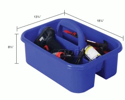 Buy ✨ Quantum Storage Systems Quantum Plastic Tool Caddy TC-500BL - Pkg Qty 6 💯 13 Buy ✨ Quantum Storage Systems Quantum Plastic Tool Caddy TC-500BL - Pkg Qty 6 💯 -Containers shop 442138BL dim