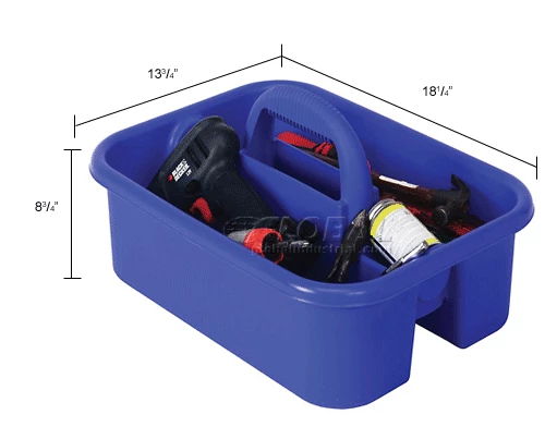 Buy ✨ Quantum Storage Systems Quantum Plastic Tool Caddy TC-500BL - Pkg Qty 6 💯 7 Buy ✨ Quantum Storage Systems Quantum Plastic Tool Caddy TC-500BL - Pkg Qty 6 💯 - Image 7