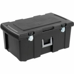 Cheapest 🌟 Sterilite Footlocker Wheeled Storage Tote 22 Gallon 31-1/8x17-1/2x13-7/8 ⭐