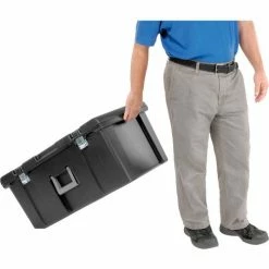 Cheapest 🌟 Sterilite Footlocker Wheeled Storage Tote 22 Gallon 31-1/8x17-1/2x13-7/8 ⭐ 26 Cheapest 🌟 Sterilite Footlocker Wheeled Storage Tote 22 Gallon 31-1/8x17-1/2x13-7/8 ⭐ -Containers shop 442187BK 04