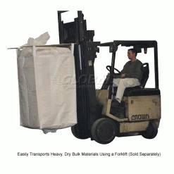 Cheapest 👍 Vestil Fabric FIBC Bulk Bag 36"W X 36"Lx 45"H - Pkg Qty 5 💯 -Containers shop 442219 2wco