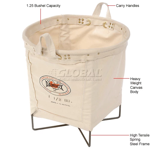 Cheapest 🔔 Dandux All Purpose Canvas Basket 1.25 Bushel 😀 9 Cheapest 🔔 Dandux All Purpose Canvas Basket 1.25 Bushel 😀 - Image 9