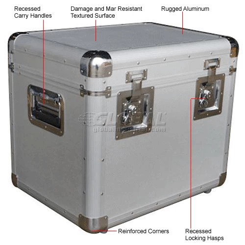 Cheapest π Vestil CASE-M Aluminum Storage Case Medium 21-1/2" x 16-1/4" x 19-1/4" π 12 Cheapest π Vestil CASE-M Aluminum Storage Case Medium 21-1/2" x 16-1/4" x 19-1/4" π - Image 12