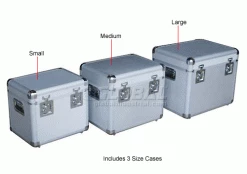 Flash Sale 🔥 Vestil CASE-A Aluminum Storage Cases Set of Three Sizes 🔔 -Containers shop 442880 1wco