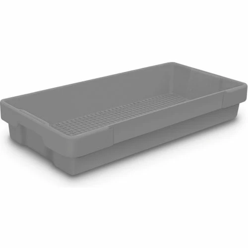 Budget â United Visual Products Plastic Utility Tray Gray 26" L X 12-1/2" W X 4-1/2 H - Pkg Qty 5 đĨ° 1 Budget â United Visual Products Plastic Utility Tray Gray 26" L X 12-1/2" W X 4-1/2 H - Pkg Qty 5 đĨ°