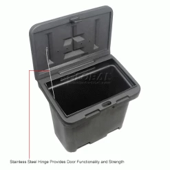 Top 10 🎁 Buyers Products Poly Bulk Container 9031100 - 36"L x 24"W x 30"H, Black 😀 -Containers shop 443114IN 2wco
