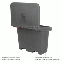 Top 10 🎁 Buyers Products Poly Bulk Container 9031100 - 36"L x 24"W x 30"H, Black 😀 -Containers shop 443114IN 3wco