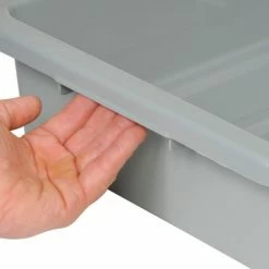 New 🥰 Global Industrial Nesting Tote Box 20-1/4"Lx15-1/4"Wx5"H Gray - Pkg Qty 6 🤩 17 New 🥰 Global Industrial Nesting Tote Box 20-1/4"Lx15-1/4"Wx5"H Gray - Pkg Qty 6 🤩 -Containers shop 443326 05