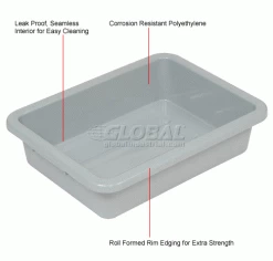 New 🥰 Global Industrial Nesting Tote Box 20-1/4"Lx15-1/4"Wx5"H Gray - Pkg Qty 6 🤩 19 New 🥰 Global Industrial Nesting Tote Box 20-1/4"Lx15-1/4"Wx5"H Gray - Pkg Qty 6 🤩 -Containers shop 443326 1wco