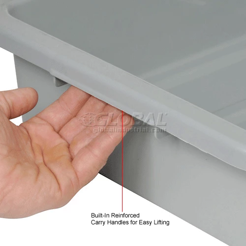 New 🥰 Global Industrial Nesting Tote Box 20-1/4"Lx15-1/4"Wx5"H Gray - Pkg Qty 6 🤩 9 New 🥰 Global Industrial Nesting Tote Box 20-1/4"Lx15-1/4"Wx5"H Gray - Pkg Qty 6 🤩 - Image 9
