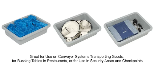 New 🥰 Global Industrial Nesting Tote Box 20-1/4"Lx15-1/4"Wx5"H Gray - Pkg Qty 6 🤩 11 New 🥰 Global Industrial Nesting Tote Box 20-1/4"Lx15-1/4"Wx5"H Gray - Pkg Qty 6 🤩 - Image 11