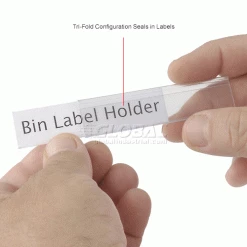 Budget ๐ Aigner Tri-Dex TR-0813 Slide-In Label Holder 13/16" x 3" for Shelf Bins, Price per Pack of 25 ๐งจ 15 Budget ๐ Aigner Tri-Dex TR-0813 Slide-In Label Holder 13/16" x 3" for Shelf Bins, Price per Pack of 25 ๐งจ -Containers shop 443429IN 2wco