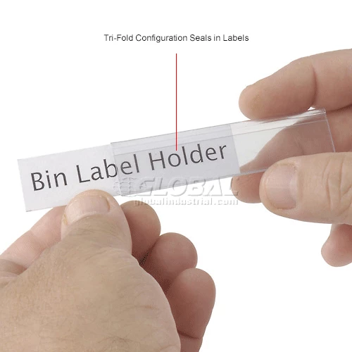 Budget ๐ Aigner Tri-Dex TR-0813 Slide-In Label Holder 13/16" x 3" for Shelf Bins, Price per Pack of 25 ๐งจ 6 Budget ๐ Aigner Tri-Dex TR-0813 Slide-In Label Holder 13/16" x 3" for Shelf Bins, Price per Pack of 25 ๐งจ - Image 6