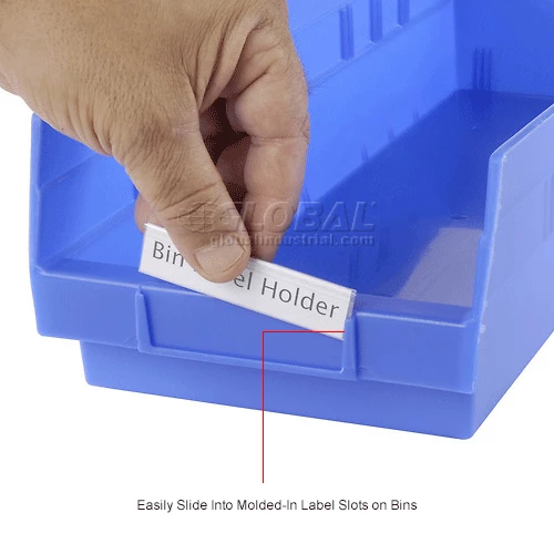 Budget ๐ Aigner Tri-Dex TR-0813 Slide-In Label Holder 13/16" x 3" for Shelf Bins, Price per Pack of 25 ๐งจ 7 Budget ๐ Aigner Tri-Dex TR-0813 Slide-In Label Holder 13/16" x 3" for Shelf Bins, Price per Pack of 25 ๐งจ - Image 7