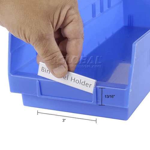 Budget ๐ Aigner Tri-Dex TR-0813 Slide-In Label Holder 13/16" x 3" for Shelf Bins, Price per Pack of 25 ๐งจ 9 Budget ๐ Aigner Tri-Dex TR-0813 Slide-In Label Holder 13/16" x 3" for Shelf Bins, Price per Pack of 25 ๐งจ - Image 9