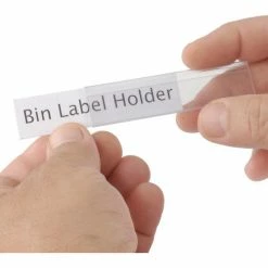 Budget ๐ Aigner Tri-Dex TR-0813 Slide-In Label Holder 13/16" x 3" for Shelf Bins, Price per Pack of 25 ๐งจ 12 Budget ๐ Aigner Tri-Dex TR-0813 Slide-In Label Holder 13/16" x 3" for Shelf Bins, Price per Pack of 25 ๐งจ -Containers shop 443429 02