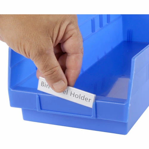 Budget ๐ Aigner Tri-Dex TR-0813 Slide-In Label Holder 13/16" x 3" for Shelf Bins, Price per Pack of 25 ๐งจ 4 Budget ๐ Aigner Tri-Dex TR-0813 Slide-In Label Holder 13/16" x 3" for Shelf Bins, Price per Pack of 25 ๐งจ - Image 4