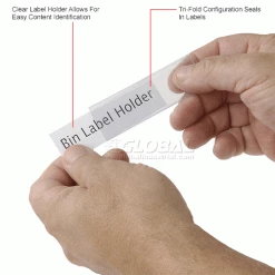 Hot Sale 😀 Aigner Tri-Dex TR-1300 Slide-In Label Holder 13/16" x 3" for Shelf Bins, Price per Pack of 25 🔥 12 Hot Sale 😀 Aigner Tri-Dex TR-1300 Slide-In Label Holder 13/16" x 3" for Shelf Bins, Price per Pack of 25 🔥 -Containers shop 443430IN 1wco