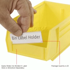 Hot Sale 😀 Aigner Tri-Dex TR-1300 Slide-In Label Holder 13/16" x 3" for Shelf Bins, Price per Pack of 25 🔥 13 Hot Sale 😀 Aigner Tri-Dex TR-1300 Slide-In Label Holder 13/16" x 3" for Shelf Bins, Price per Pack of 25 🔥 -Containers shop 443430IN 2wco